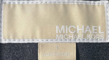 Load image into Gallery viewer, Michael Kors Mens Black Collared Long Sleeve Double-Breasted Jacket Size S
