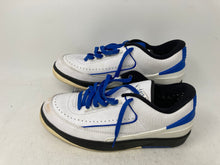 Load image into Gallery viewer, Nike Womens Air Jordan 2 Retro Low DX4401-104 White Blue Sneaker Shoes Size 9.5
