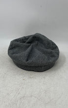 Load image into Gallery viewer, Steve Madden Womens Black Houndstooth Conductor Teddy Newsboy Hat One Size
