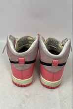 Load image into Gallery viewer, Nike Womens Dunk High DX3359-600 Pink Black Lace-Up Sneaker Shoes Size 6.5
