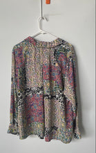 Load image into Gallery viewer, Jones &amp; Co Womens Multicolor Floral Long Sleeve Button Front Blouse Top Size 2X
