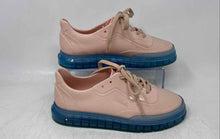 Load image into Gallery viewer, Melissa Womens Classic Pink Leather Lace-Up Low Top Sneaker Shoes Size 6

