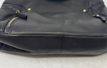 Load image into Gallery viewer, East 5th Womens Black Outer Pockets Adjustable Strap Zipper Shoulder Bag
