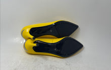 Load image into Gallery viewer, Calvin Klein Womens Gayle Yellow Slip-On High Stiletto Pump Heels Size 7.5
