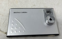 Load image into Gallery viewer, Silver Portable Credit Card Size Slim Compact Digital Camera Not Tested
