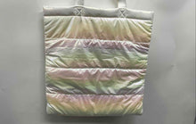 Load image into Gallery viewer, Bath &amp; Body Works Womens White Quilted Double Strap Medium Tote Handbag
