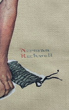 Load image into Gallery viewer, Vintage Norman Rockwell 1939 Knuckles Down Portrait Single Piece Frame Art Print
