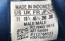 Load image into Gallery viewer, Adidas Mens Pro Model S85959 Blue Lace-Up Mid Top Sneakers Shoes Size 11
