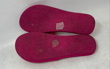 Load image into Gallery viewer, Michael Kors Womens Fuchsia Signature Print Slip-On Slide Sandals Size 8M
