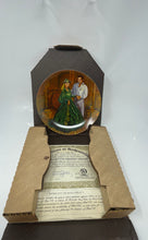 Load image into Gallery viewer, 1854 Edwin M. Knowles Fine China Scarlett&#39;s Green Dress Commemorative Plate

