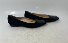 Load image into Gallery viewer, Bruno Magli Womens Black Suede Pointed Toe Slip-On Ballet Flats Size EUR 37
