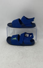 Load image into Gallery viewer, Adidas Kids Adilette ID2626 Blue Open Toe Flat Sports Sandals Size 12K
