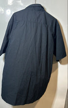 Load image into Gallery viewer, Beverly Hills Polo Club Mens Black Geo Print Button-Up Shirt Size 3XLT With Tag
