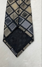 Load image into Gallery viewer, Perry Ellis Mens Multicolor Geometric Keeper Loop Adjustable Pointed Tie
