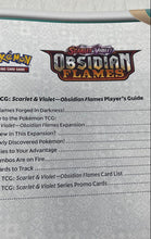 Load image into Gallery viewer, Pokemon Multicolor Scarlet &amp; Violet Obsidian Flames Player's Guide Manual Book
