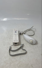 Load image into Gallery viewer, Nintendo Wii White Motion 2-In-1 Remote Controller And Nunchuck Not Tested
