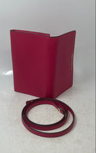 Load image into Gallery viewer, Michael Kors Womens Jet Set Pink Leather ID Window Card Holder Crossbody Bag
