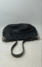 Load image into Gallery viewer, Cole Haan Womens Black Leather Inner Pocket Adjustable Strap Shoulder Bag
