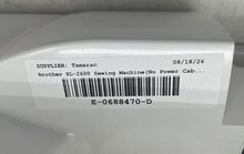 Load image into Gallery viewer, Brother XL-2600 White Free Arm Sewing Machine No Power Cables-Untested
