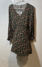 Load image into Gallery viewer, American Eagle Womens Multicolor Floral Print A-Line Dress Size SP
