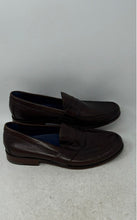 Load image into Gallery viewer, Cole Haan Mens Brown Leather Moc Toe Slip-On Penny Loafer Shoes Size 11M
