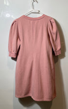 Load image into Gallery viewer, H&amp;M Womens Pink Short Sleeve Crew Neck Pullover Stretch Mini Dress Size S
