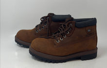 Load image into Gallery viewer, Skechers Mens Verdict Brown Leather Waterproof Lace-Up Work Boots Size 9
