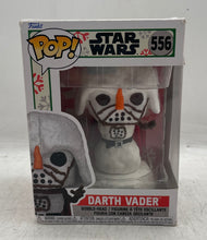 Load image into Gallery viewer, Funko Pop Star Wars Darth Vader 556 Holiday Snowman Series Vinyl Action Figure

