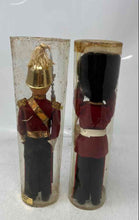 Load image into Gallery viewer, Set Of 2 Pcs British Royal Guards Souvenir Dolls In Red Uniform &amp; Helmet
