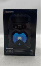 Load image into Gallery viewer, 2Boom Surge Black Portable Bluetooth Wireless Speaker With LED Lights In Box
