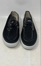 Load image into Gallery viewer, Sperry Top-Sider Mens Bahama II STS13348 Black White Slip-On Boat Shoes Sz 11.5M
