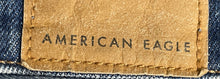 Load image into Gallery viewer, American Eagle Outfitters Womens Blue Distressed Denim Skinny Leg Jeans Size 4

