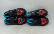Load image into Gallery viewer, Lot Of 2 Pair Flywheel Womens Fly Fierce Black Gray Blue Cycling Shoes 36 W/Tag
