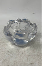 Load image into Gallery viewer, Mikasa Copenhagen Lotus Romantic Bloom Crystal Votive Tealight Candle Holder
