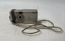 Load image into Gallery viewer, Nikon Nuvis S Silver Black 35mm Point &amp; Shoot Film Camera Not Tested

