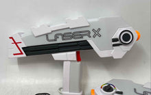 Load image into Gallery viewer, Laser X Two Player Laser Tag Blasters And Vests Gaming Set 4 Pcs Not Tested
