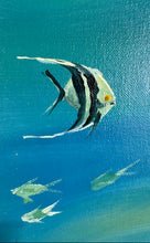 Load image into Gallery viewer, Signed Home Decorative Wall Hanging Framed Under The Sea Multicolor Oil Painting

