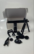 Load image into Gallery viewer, Black Wide-Angle Macro Universal Cell Phone Camera Lens Not Tested
