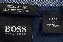 Load image into Gallery viewer, Hugo Boss Mens Blue Luxury Cotton Regular Fit Short Sleeve Polo Shirt Size L
