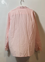 Load image into Gallery viewer, DKNY Mens Light Pink Cotton Long Sleeve Double Pocket Button-Up Shirt Size XL
