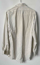 Load image into Gallery viewer, Ralph Lauren Mens Off-White Cotton Long Sleeve Collared Dress Shirt Size 16/34
