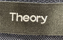 Load image into Gallery viewer, Theory Mens Navy Blue Short Sleeve Collared 2-Button Golf Polo Shirt Size S
