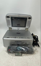 Load image into Gallery viewer, Audiovox Model VBP4000 Silver 5.6'' LCD Color Monitor &amp; DVD Player Not Tested
