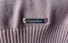 Load image into Gallery viewer, Calvin Klein Womens Pink Long Sleeve V-Neck Regular Fit Pullover Sweater Size M
