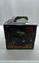 Load image into Gallery viewer, Speed Tech Black R/C Commander 1:8 Scale Remote Controller Car Not Tested
