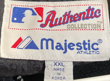 Load image into Gallery viewer, Majestic Mens Black Long Sleeve New York Yankees Windbreaker Jacket Size XXL
