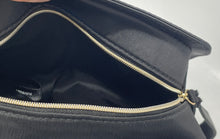 Load image into Gallery viewer, Giorgio Armani Beauty Womens Black Zipper And Wrist Carry Strap Cosmetic Bag
