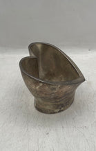 Load image into Gallery viewer, Silver-Plated Heart Shaped Decorative Candle Holder With Red Velvet Bottom
