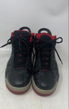 Load image into Gallery viewer, Nike Mens Air Jordan Dub Zero 311046-013 Black Red Lace-Up Sneaker Shoes Size 9
