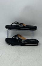 Load image into Gallery viewer, Coach Womens Jolene Black Slip-On Open Toe Flip-Flop Sandals Size 9.5 B

